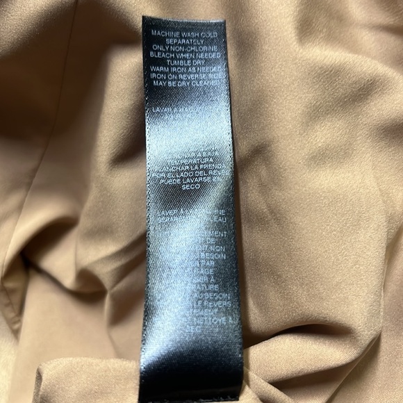 Chico’s Faux Suede Jacket Tan - Picture 7 of 7